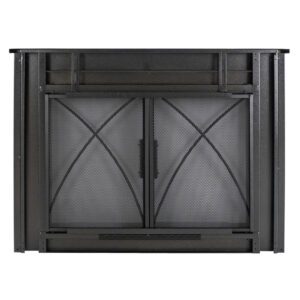 Albus Fireplace Screen Door