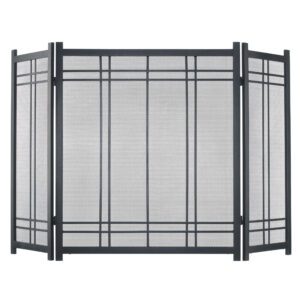 Preston 3-Fold Screen - Vintage Iron