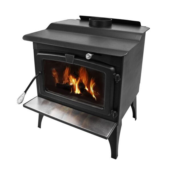 Woodstove Medium w/Legs & Blower 1800sqft - Image 3
