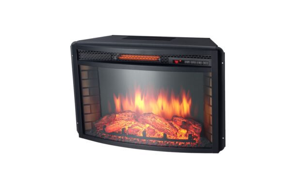 Muskoka Low Profile 26” Curved Electric Fireplace - Image 3