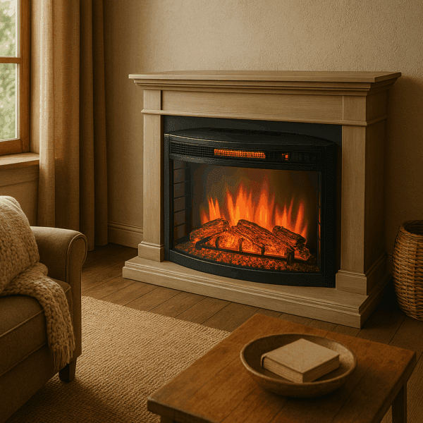 Muskoka Low Profile 26” Curved Electric Fireplace